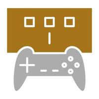 consola juego vector icono estilo
