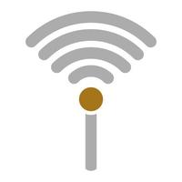 Wifi conexión vector icono estilo