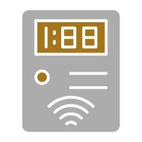 Smart Meter Vector Icon Style