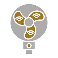 Smart Fan Vector Icon Style