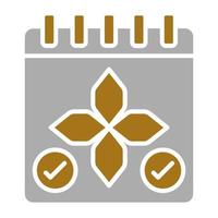 Spa Booking Vector Icon Style
