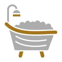 Bathtub Vector Icon Style