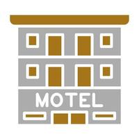 Motel Vector Icon Style