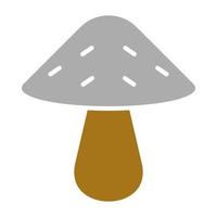 Mushroom Vector Icon Style