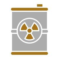 Toxic Waste Vector Icon Style