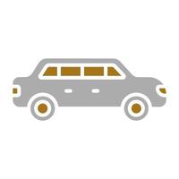 Limousine Vector Icon Style