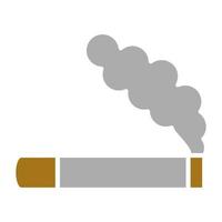 fumar vector icono estilo