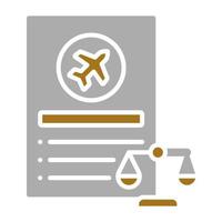 Legalities Vector Icon Style