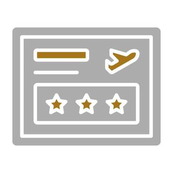 Frequent Flyer Program Vector Icon Style