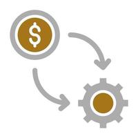 conversión Velocidad optimizar vector icono estilo