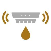 Smart Water Sensor Vector Icon Style