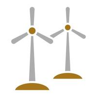 Windmills Vector Icon Style