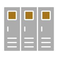Locker Vector Icon Style