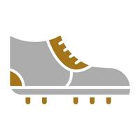 fútbol americano botas vector icono estilo