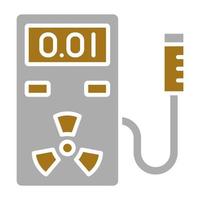 Geiger Counter Vector Icon Style