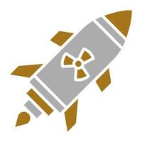 Missile Vector Icon Style