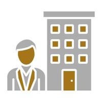 Employer Vector Icon Style