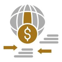 Funds Transfer Vector Icon Style