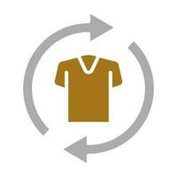 Second Hand Clothes Vector Icon Style