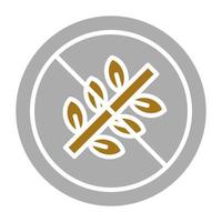 Gluten Free Vector Icon Style