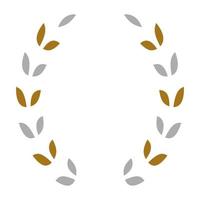 Laurel Wreath Vector Icon Style