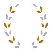 Laurel Wreath Vector Icon Style