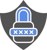 Secure Pasword Vector Icon Style