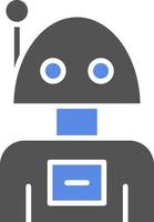 Robot Vector Icon Style