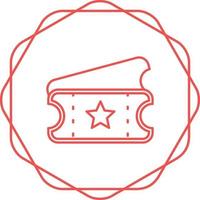 Ticket Vector Icon