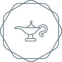 Genie Lamp Vector Icon