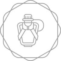 Canteen Vector Icon