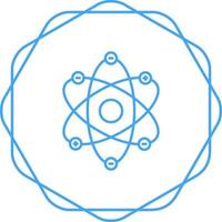 Atom Structure Vector Icon