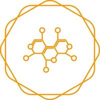 Molecule Structure Vector Icon