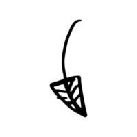 Abstract sketch of the arrow vector