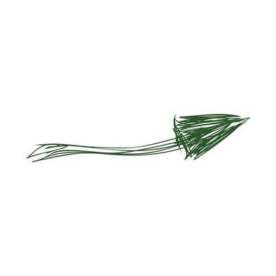 Abstract sketch of the arrow