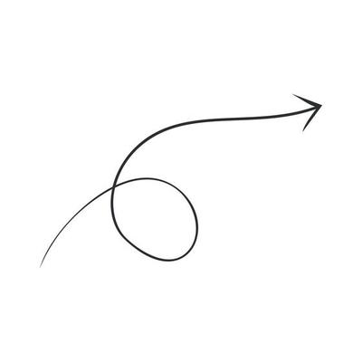 Abstract sketch of the arrow
