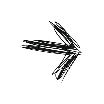 Abstract sketch of the arrow