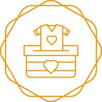 Cloth Donate Vector Icon