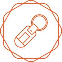 Keychain Vector Icon