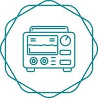 Oscilloscope Vector Icon