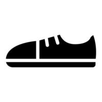 zapatilla de deporte icono vector ilustración gráfico diseño