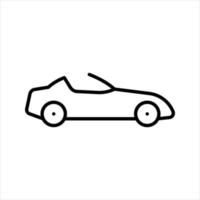 vector de ilustración de coche