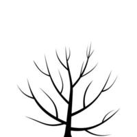 un bosquejo de un árbol vector