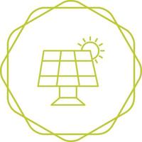 Solar Panel Vector Icon