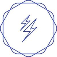 Lightning Vector Icon