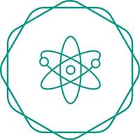 Atomic Structure Vector Icon