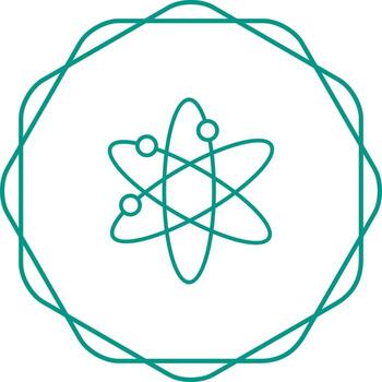Atomic Structure Vector Icon
