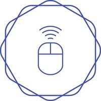 Wireless input device Vector Icon