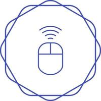 Wireless input device Vector Icon