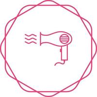 Hair dryer Vector Icon